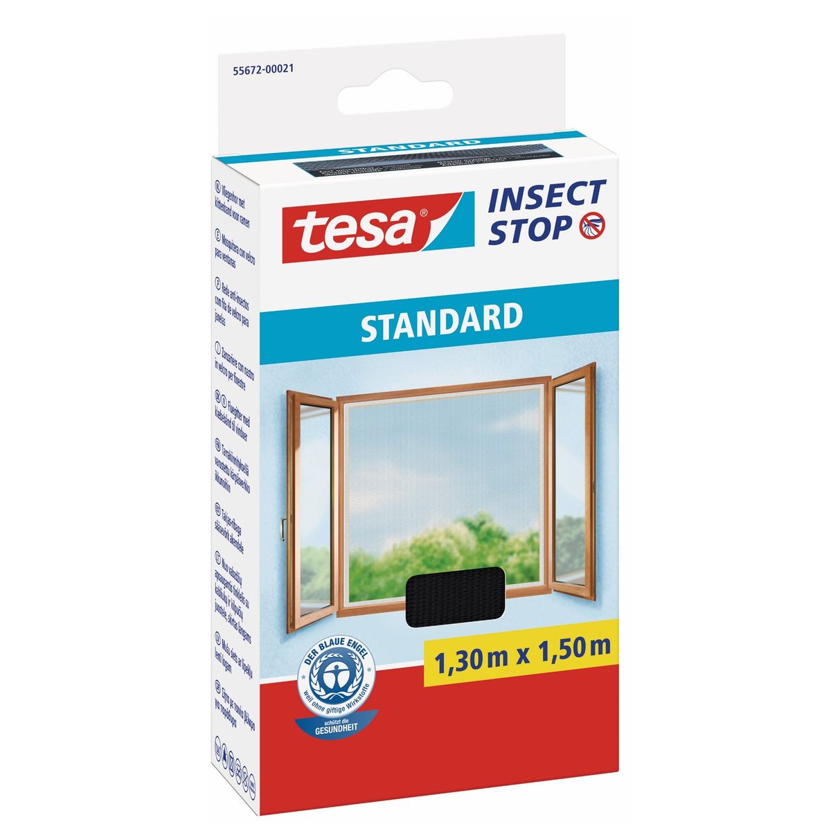 TESA - Malla Mosquitera Tesa Comfort para Ventanas 13x15m