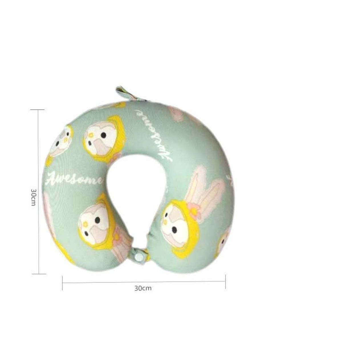 GENERICO - Cojin De Cuello Almohada De Viaje