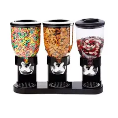 GENERICO - Dispensador Triple Cereal Granos Dulces Frutos Secos