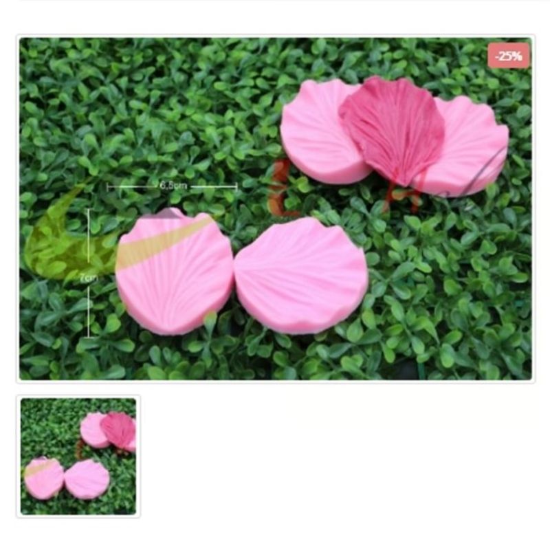 GENERICO - Molde Nervadura De Peonia Para Fondant