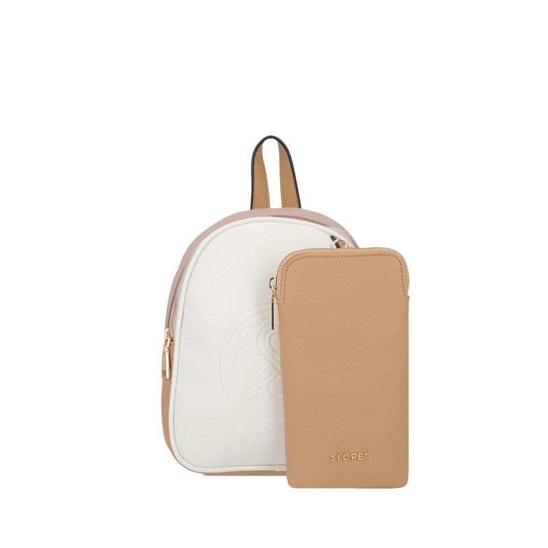 SECRET - Mochila Secret Glasgow SS25 S Blanco