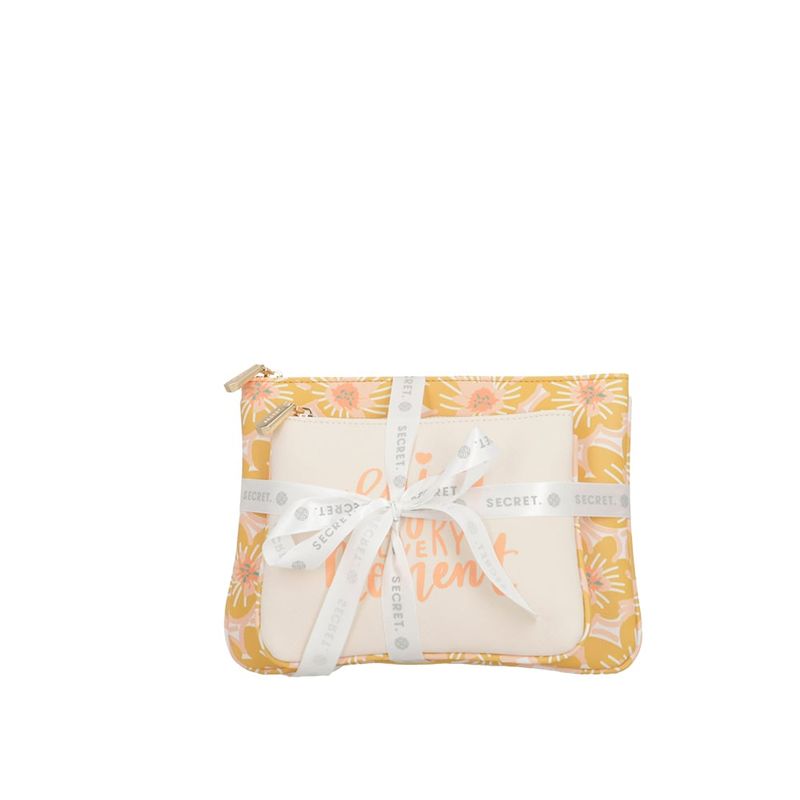 SECRET - Cosmetiquero 2 unid Secret Miami SS25 Amarillo