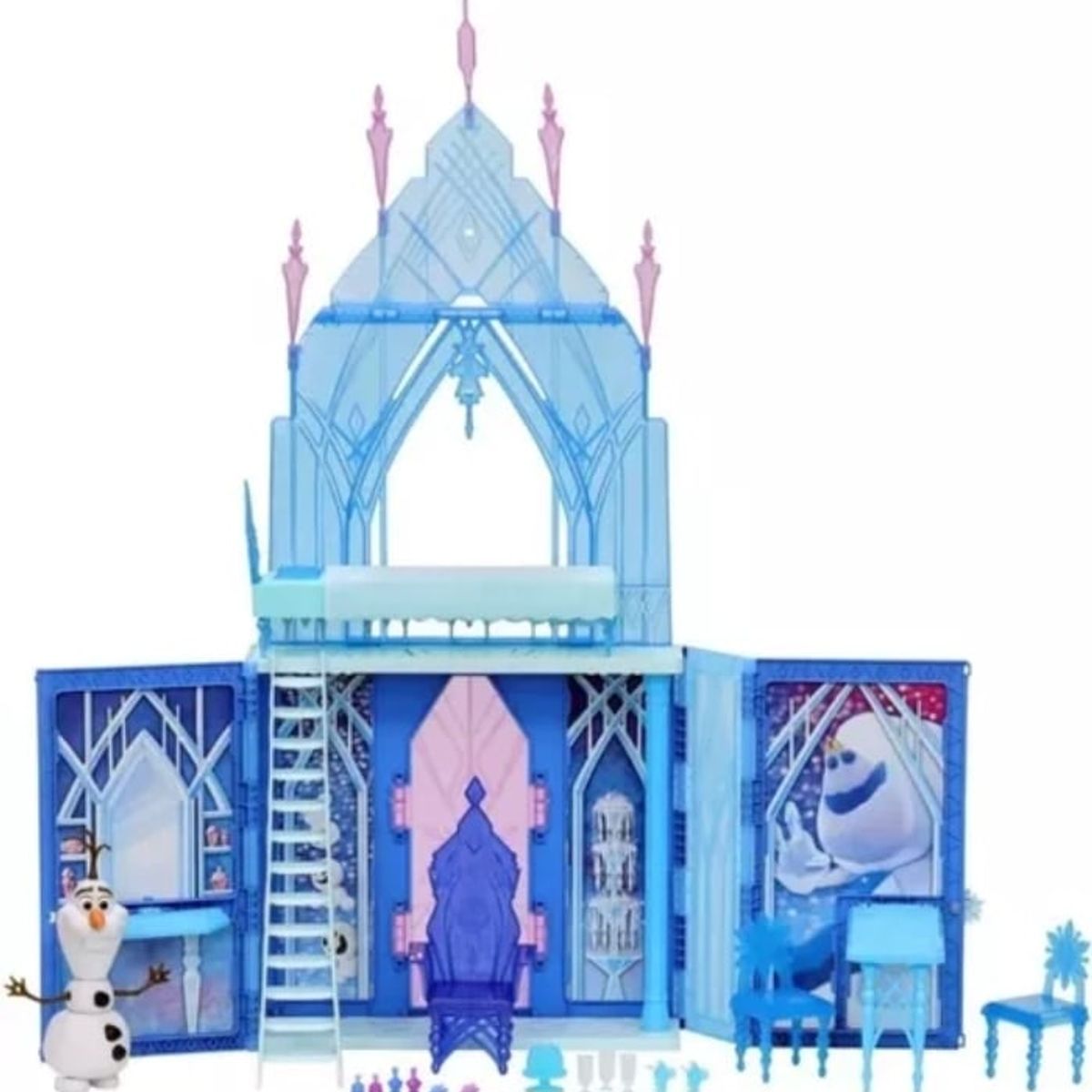 HASBRO - Frozen Disney Palacio Portatil de Hielo de Elsa