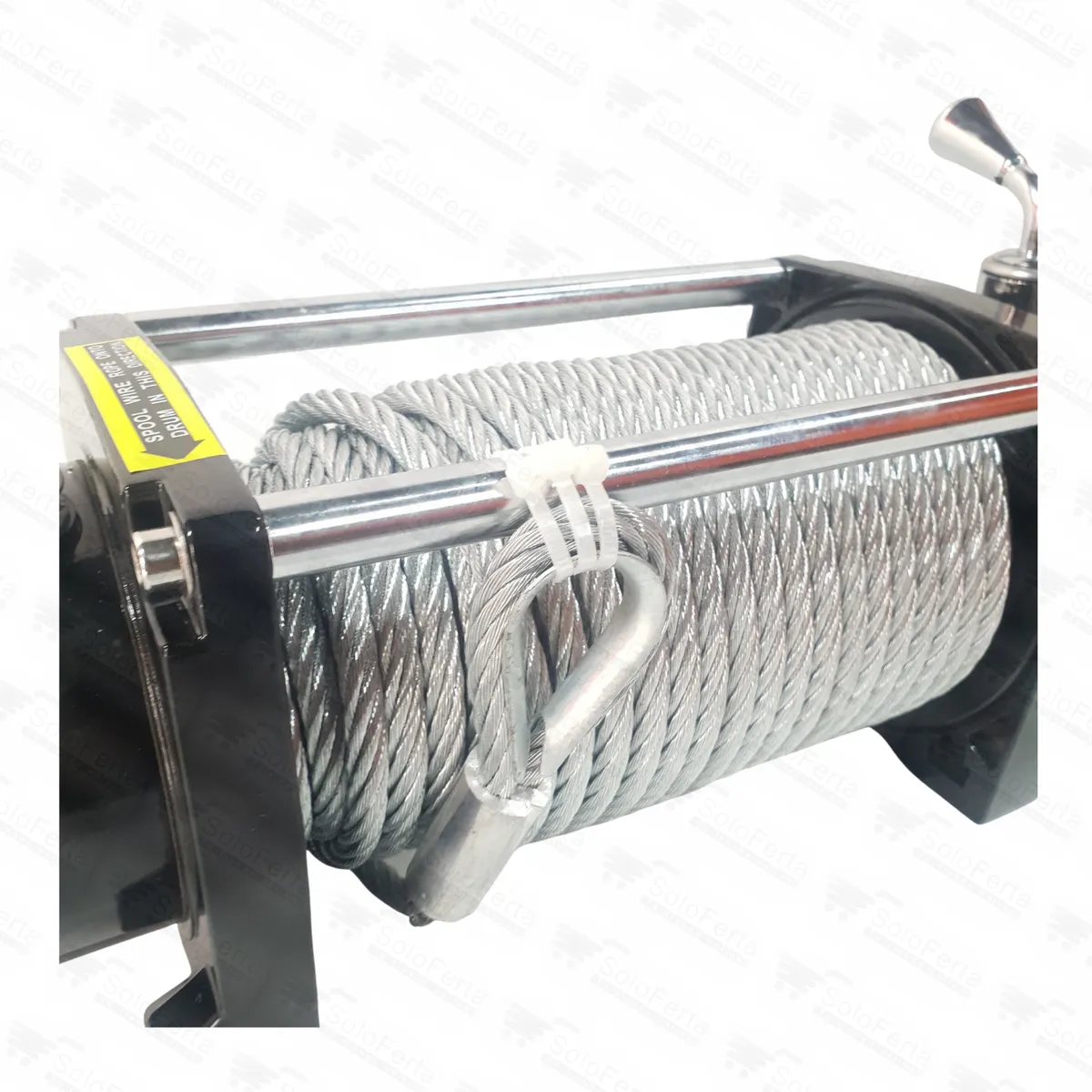 GENERICO - Winche Eléctrico 12V 6000Lbs