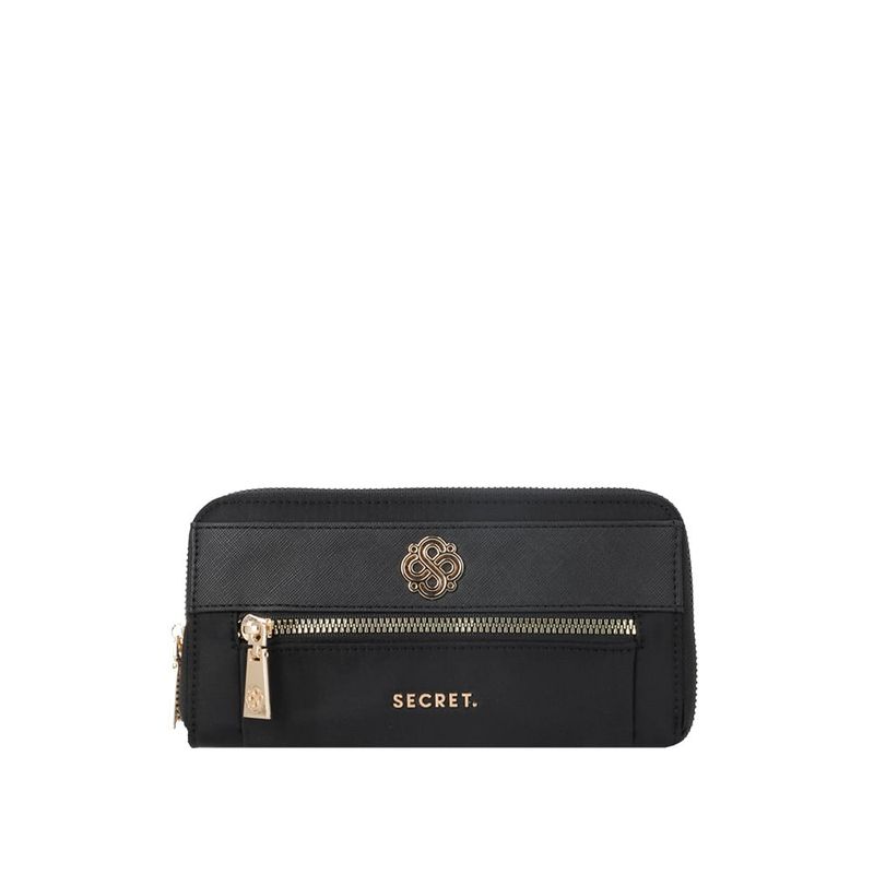 SECRET - Billetera Secret Zurich SS25 XL Negro
