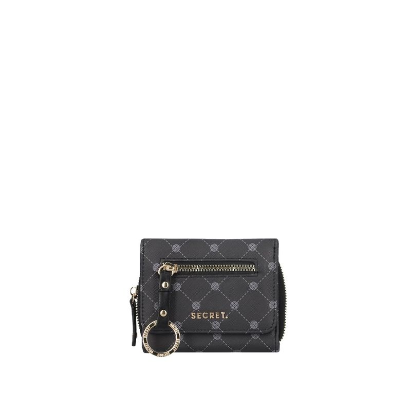 SECRET - Billetera Secret Avignon SS25 S Negro
