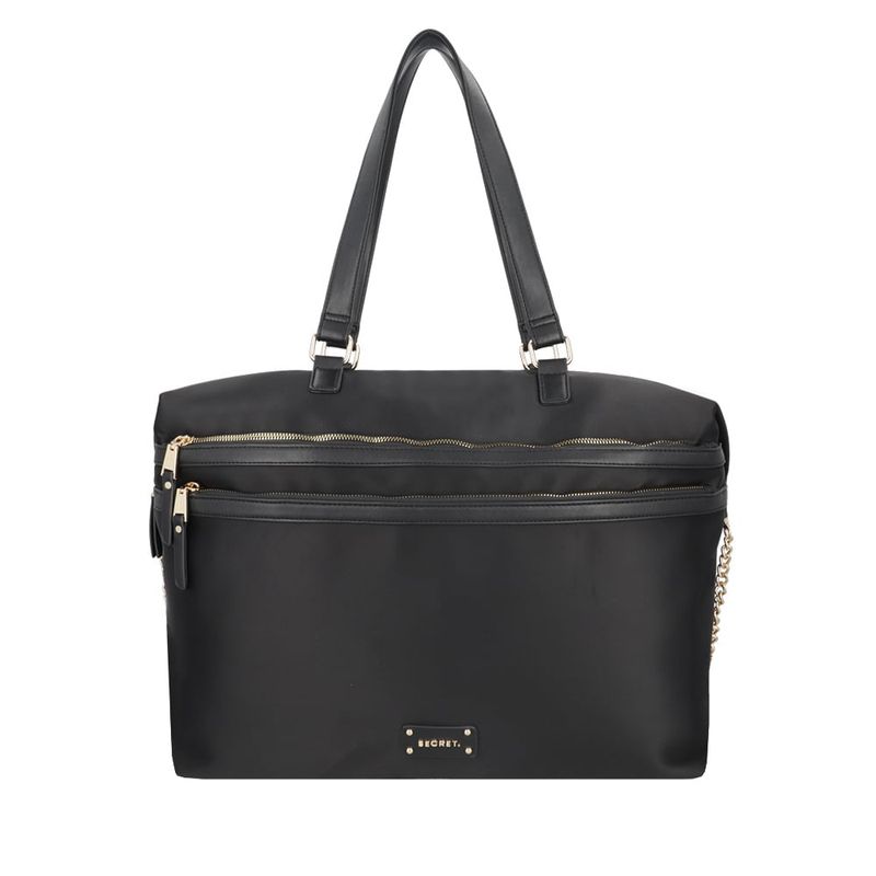 SECRET - Bolso de Viaje Secret Dinamarca SS25 L Negro