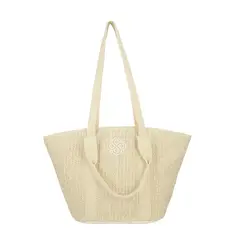 SECRET - Cartera Tote + Visera Habana SS25 L Beige