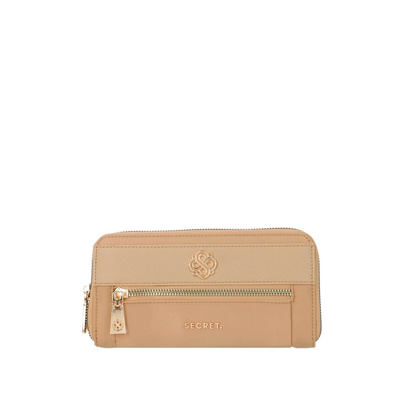 SECRET - Billetera Secret Zurich SS25 XL Tostado