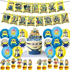 GENERICO - Cumpleaños Minions Cotillón Globos y Decoraciones