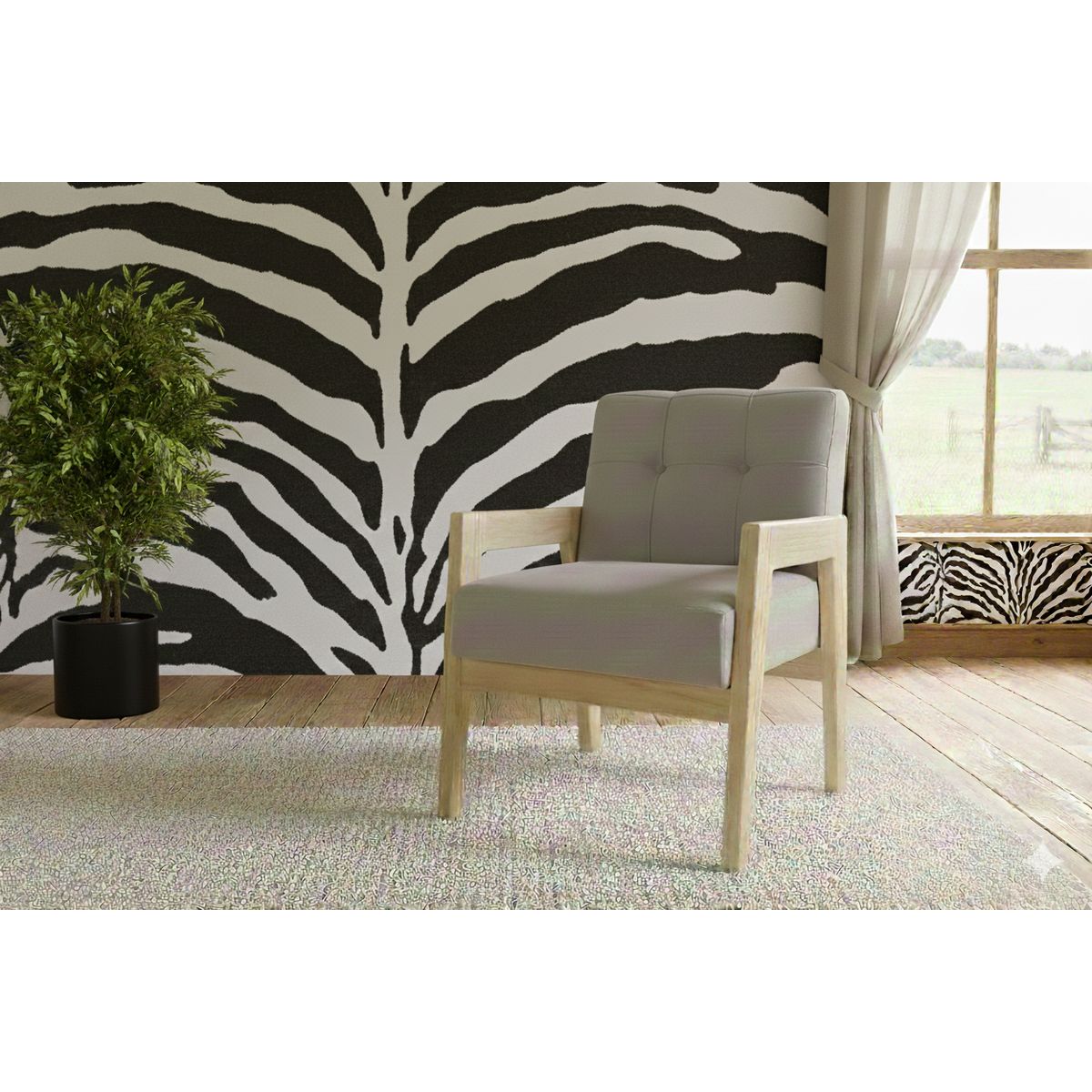 MUEBLES NATIVA - Sitial Vendetta Beige