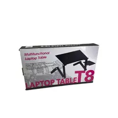 GENERICO - Mesa Plegable Portátil para Notebook con VentiladoresT8
