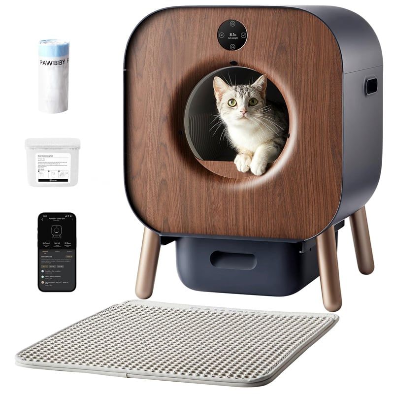 PAWBBY - XIAOMI PAWBBY Caja de arena autolimpiante para gatos