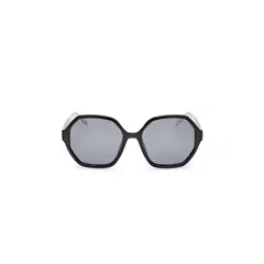 SKECHERS - Lentes de Sol Negro Brillante Polarizados