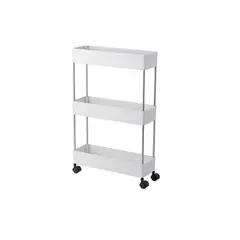 GENERICO - Carro Organizador 3 Niveles Con Ruedas White