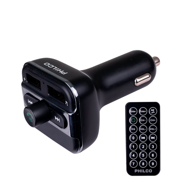 PHILCO - Transmisor Bluetooth Puerto Philco USB FM SD  PHILCO