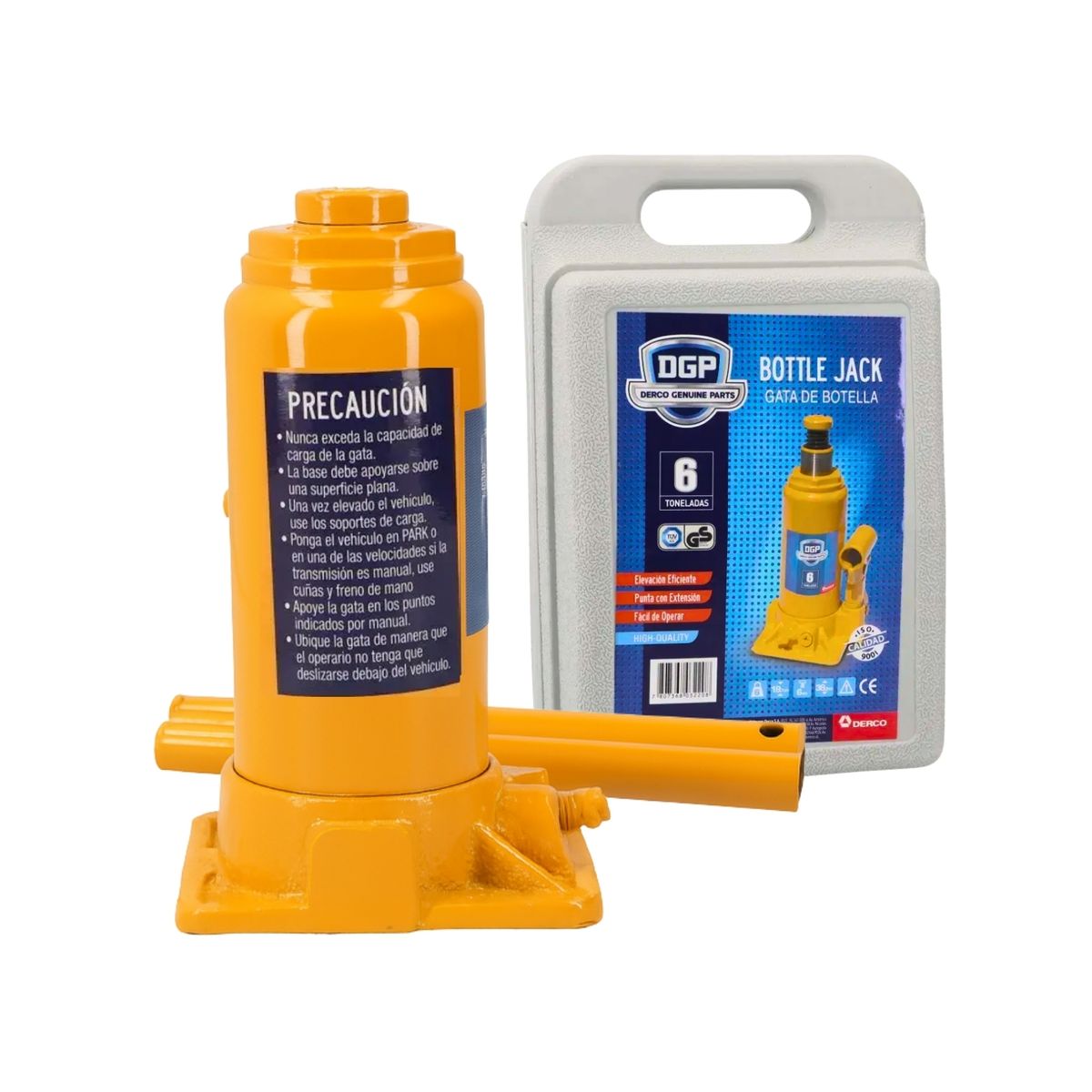 DGP - Gata Hidráulica Botella 6 Toneladas Dgp