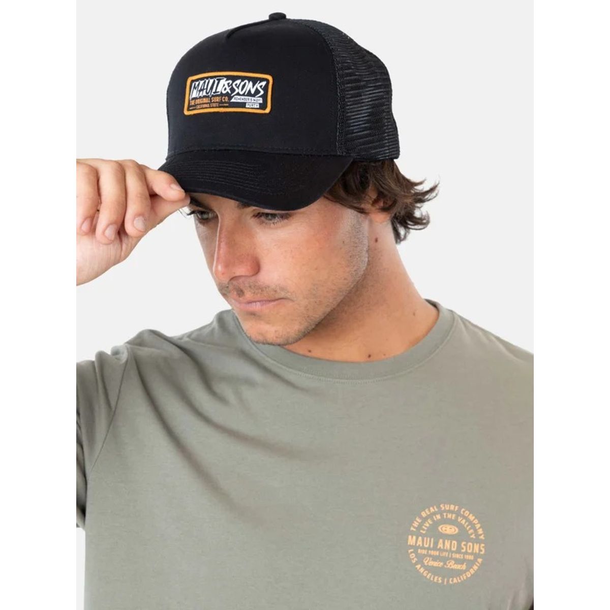 MAUI AND SONS - Pack Polera Jockey Ethereal Verde Hombre Maui And Sons