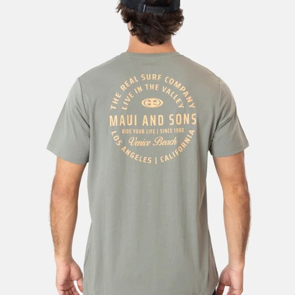 MAUI AND SONS - Pack Polera Jockey Ethereal Verde Hombre Maui And Sons