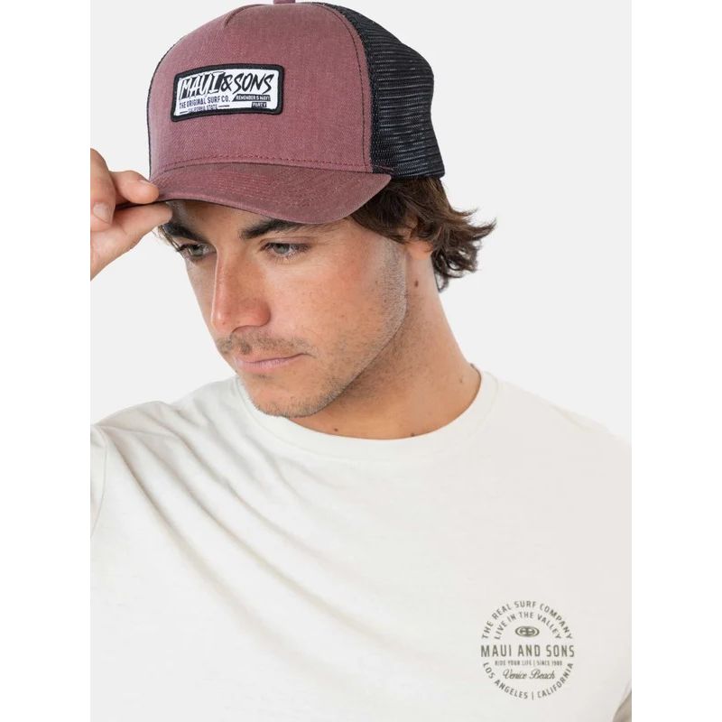 MAUI AND SONS - Pack Polera Jockey Ethereal Beige Hombre Maui And Sons