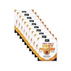 QNT - PACK X10 PROTEINA WHEY LIGHT DIGESTY CREME BRULEE 40 GR -