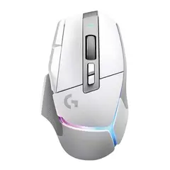 LOGITECH - Mouse Gamer G502 X Plus 25.600dpi RGB Blanco - Blanco