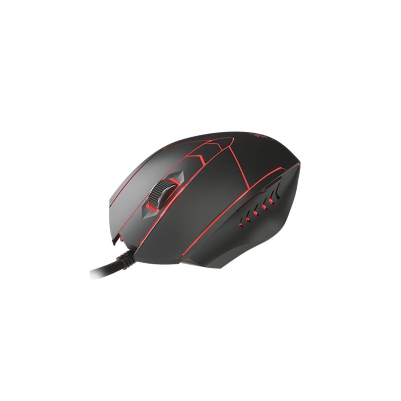 XTECH - Mouse Gamer XTech STAUROS 6 Botones 7200dpi Negro XTECH