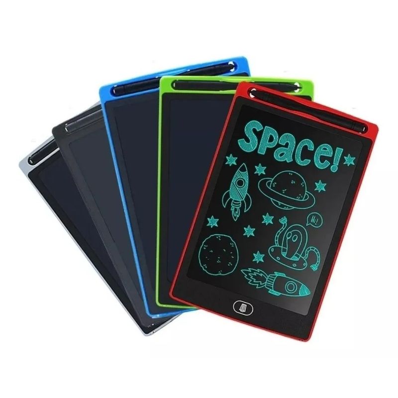 GENERICO - Pizarra Mágica Niños Unicolor 8,5 Pulgadas Con Plumón