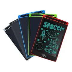 GENERICO - Pizarra Mágica Niños Unicolor 8,5 Pulgadas Con Plumón