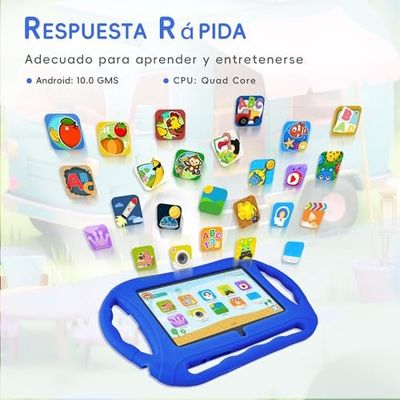 Imagen 2 del producto Tablet Niños con Control Parental 32GB 7 - Azul
