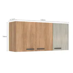 VEKKAHOME - MUEBLE AEREO MIA 12O CM