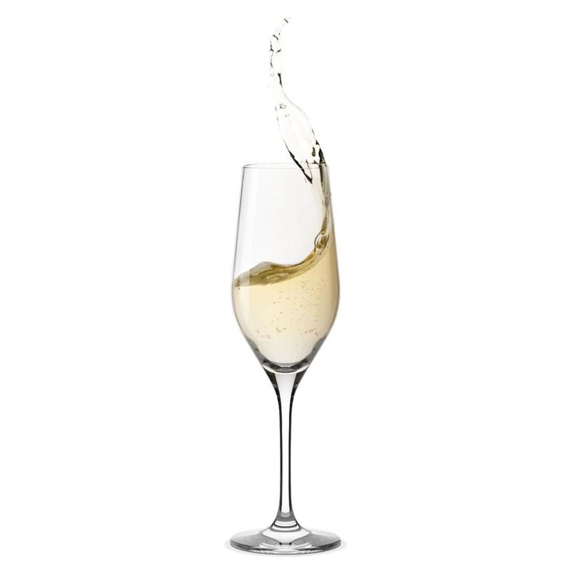 HAUSMANN - Set 6 Copas De Champagne Espumante Cristal Alemán 285ml