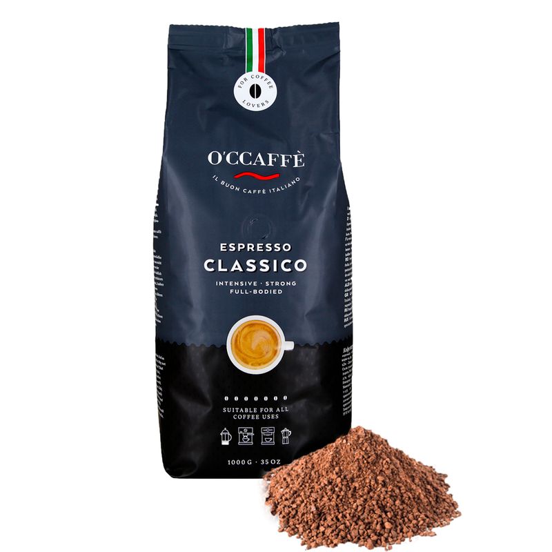 OCCAFFE - Occaffe Grano Molido Espresso Classico Intenso 1kg