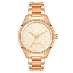 NINE WEST - Reloj Oro Rosa Mujer NW2906RGRG - Dorado