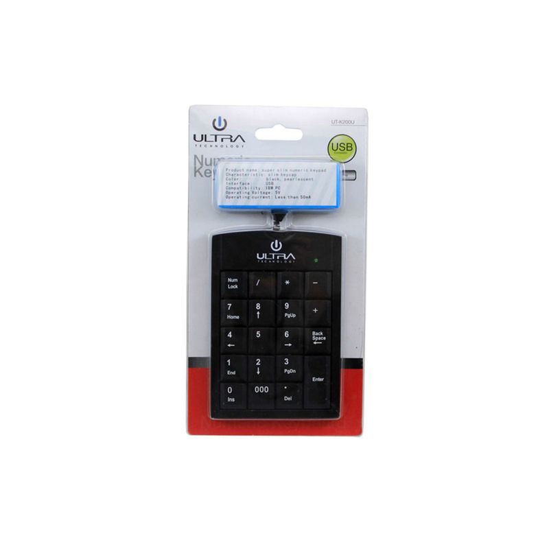 ULTRA - Teclado Numérico K200 USB ULTRA