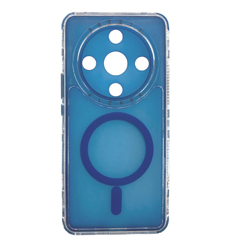 JOIGO - Carcasa Antigolpe 360 Para Honor Magic 6 Lite  Magsafe Azul