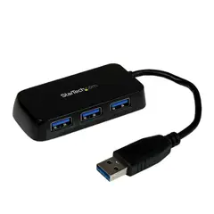 STARTECH - USB Hub Portátil 4 puertos SuperSpeed