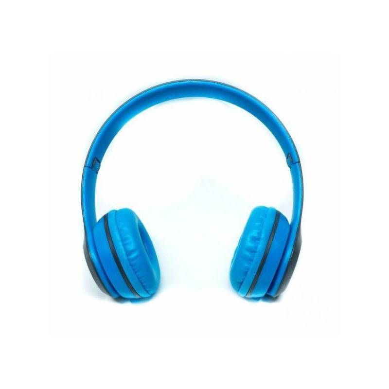 GENERICO - Audífono Gamer Bluetooth P47 Color Celeste