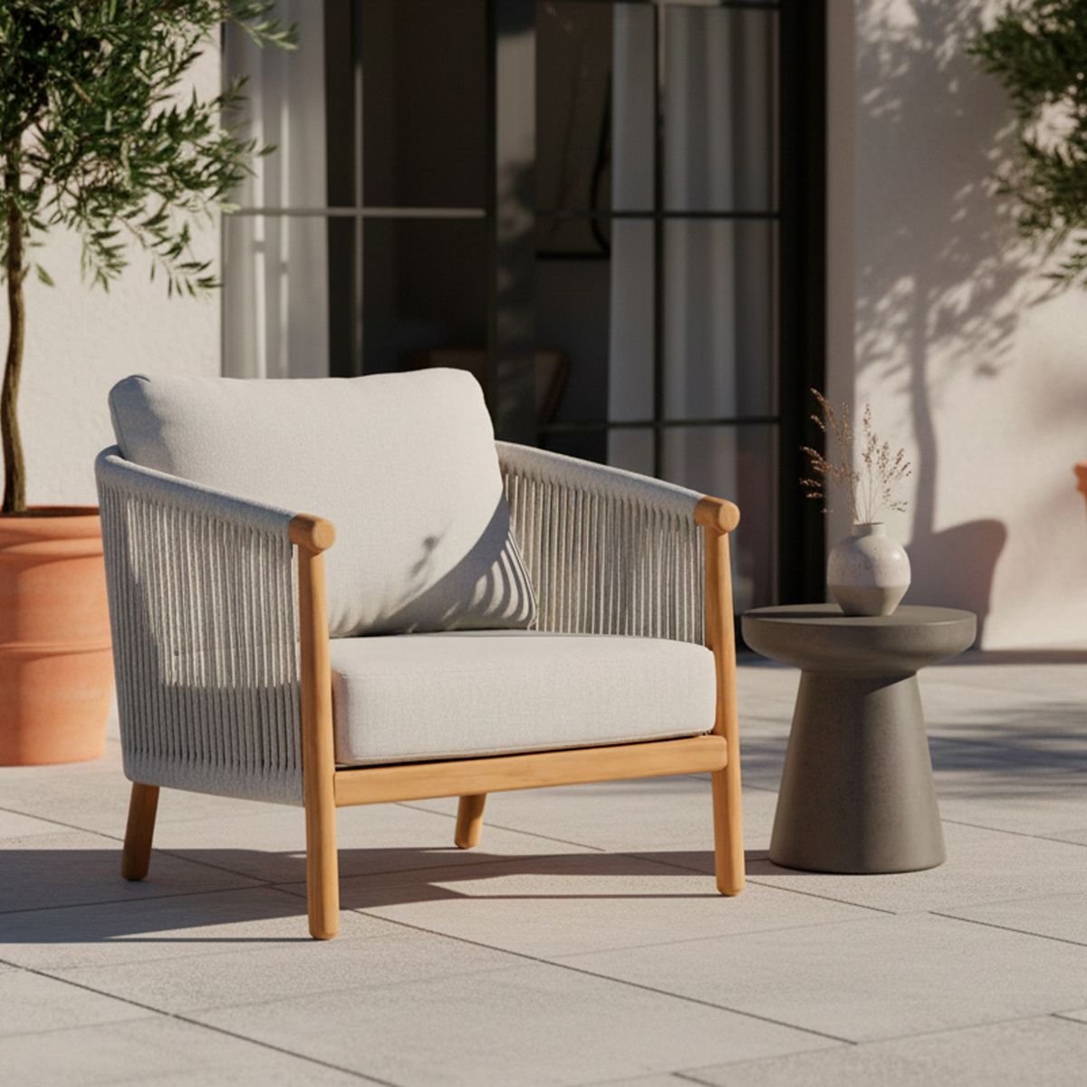 MILK - Sillón Terraza Breton Beige