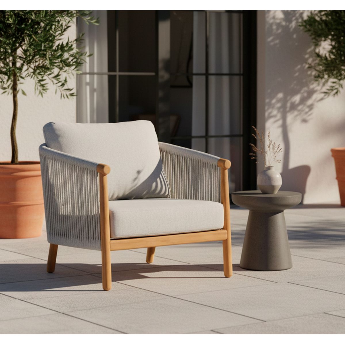 MILK - Sillón Terraza Breton Beige