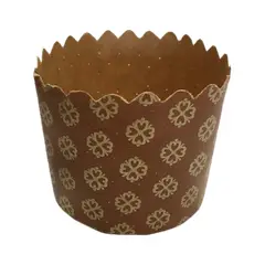 GENERICO - Pack 10 Molde Panettone 9x7cm para 250gr