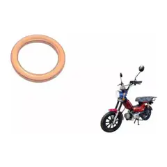 GENERICO - Empaquetadura Tubo De Escape Bicimoto 49cc