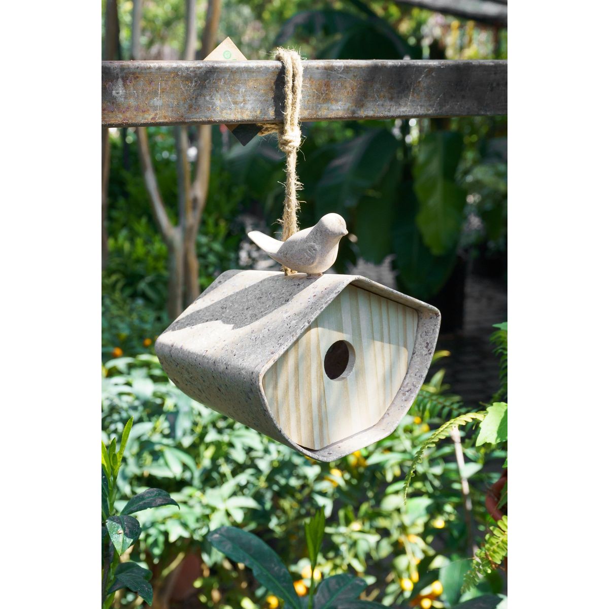 GENERICO - Casa Nido para Pájaros Clásica Ecológica Plantme