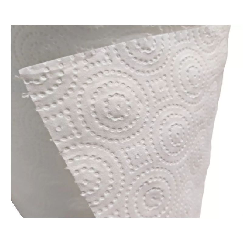 GENERICO - Toalla de papel prepicada doble hoja 2 rollos de 120 metros