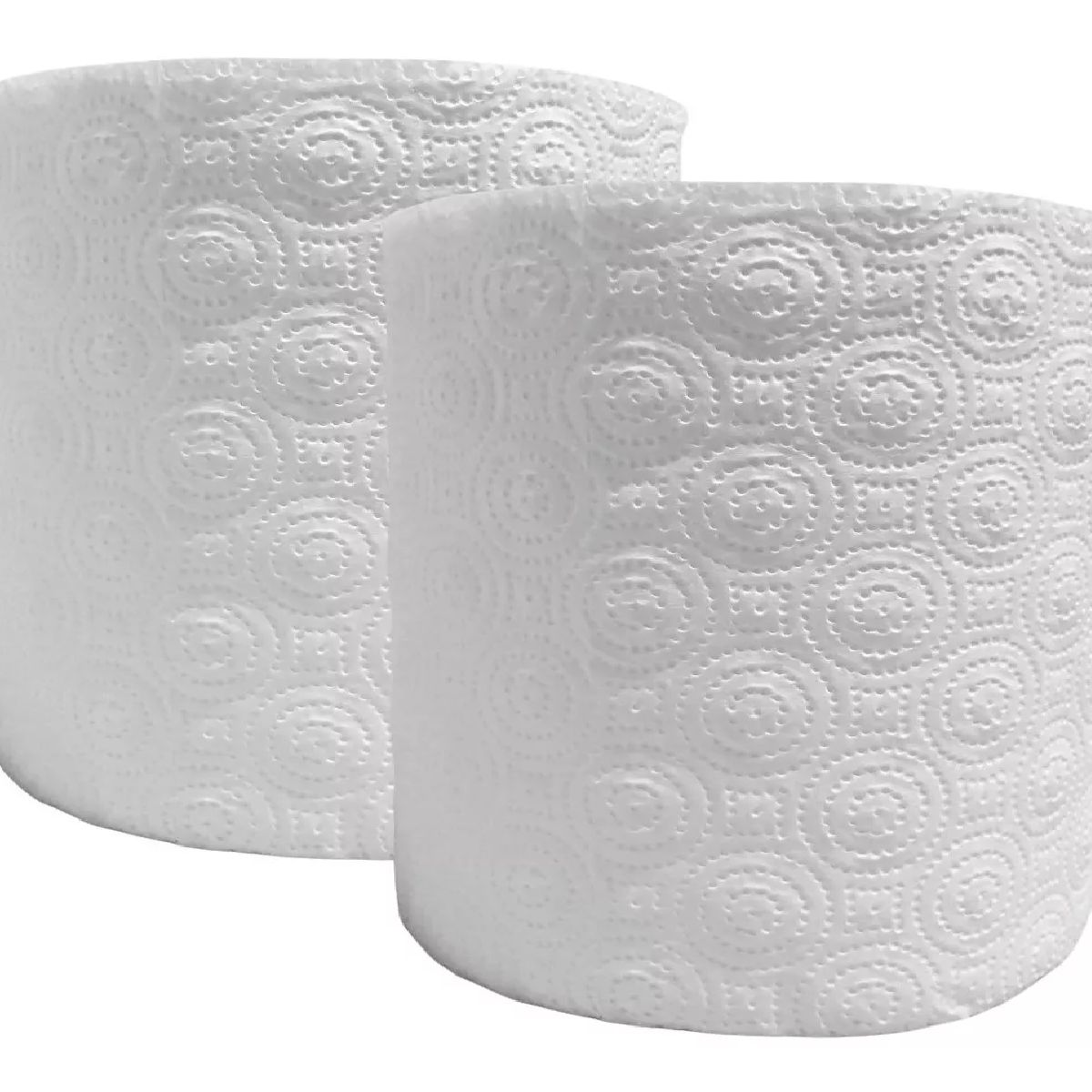GENERICO - Toalla de papel prepicada doble hoja 2 rollos de 120 metros