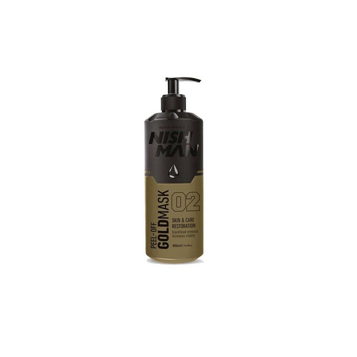 GENERICO - Nishman Máscara Facial Peeloff N°02 Gold 200 Ml