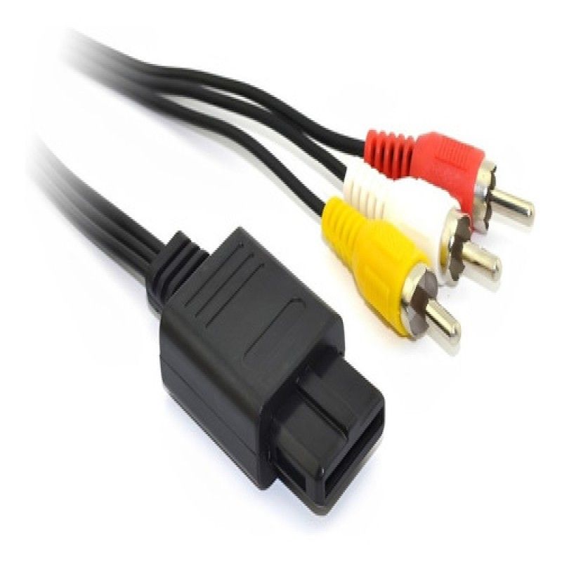 GENERICO - Cable Audio Y Video Supernintendo Nintendo 64 Snes Game Cube