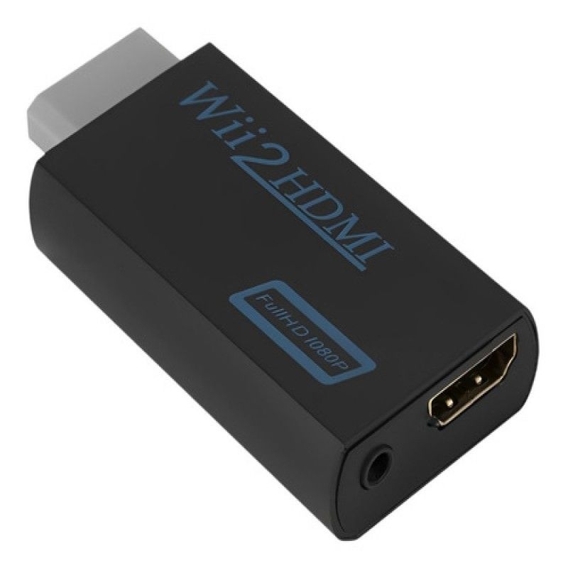 GENERICO - Convertidor Para Wii A Hdmi Adaptador De Audio Full Hd 1080p