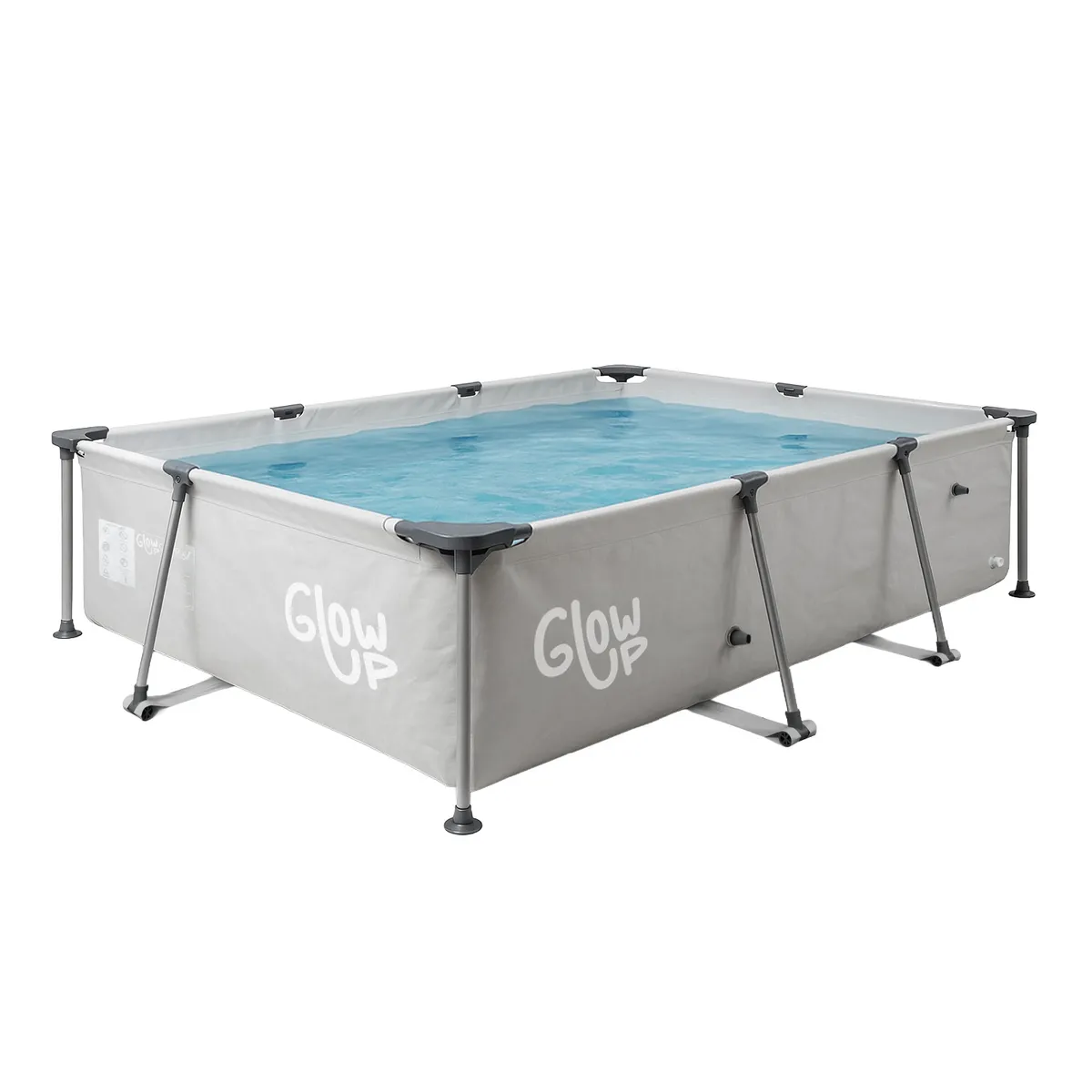 GLOWUP - Piscina Estructural 3700 Litros Rectangular 2x3mts GlowUp