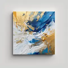 GENERICO - Cuadro Decoración Hogar: Cuadro Blanco Con 80x80 Cm